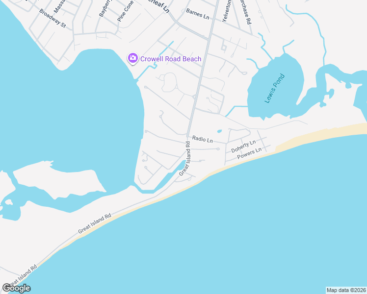 map of restaurants, bars, coffee shops, grocery stores, and more near 5 Salt Meadow Road in Yarmouth