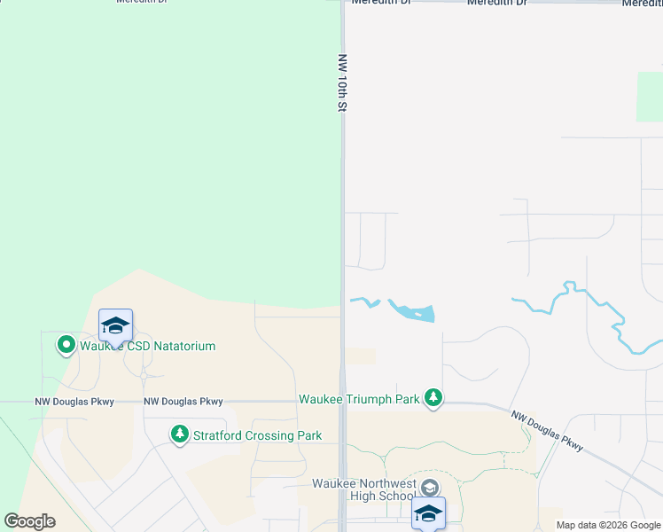 map of restaurants, bars, coffee shops, grocery stores, and more near 2709 U Avenue in Waukee