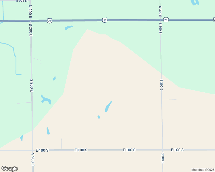 map of restaurants, bars, coffee shops, grocery stores, and more near 2665 East 100 South in LaGrange