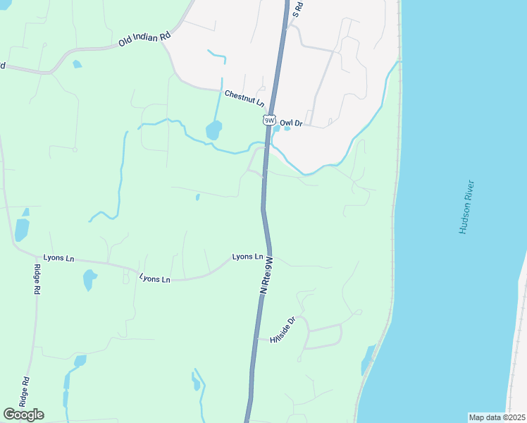 map of restaurants, bars, coffee shops, grocery stores, and more near 1620 North Route 9W in Milton