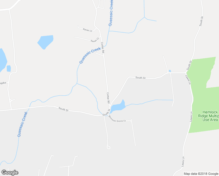 map of restaurants, bars, coffee shops, grocery stores, and more near 117 Cotter Road in Highland