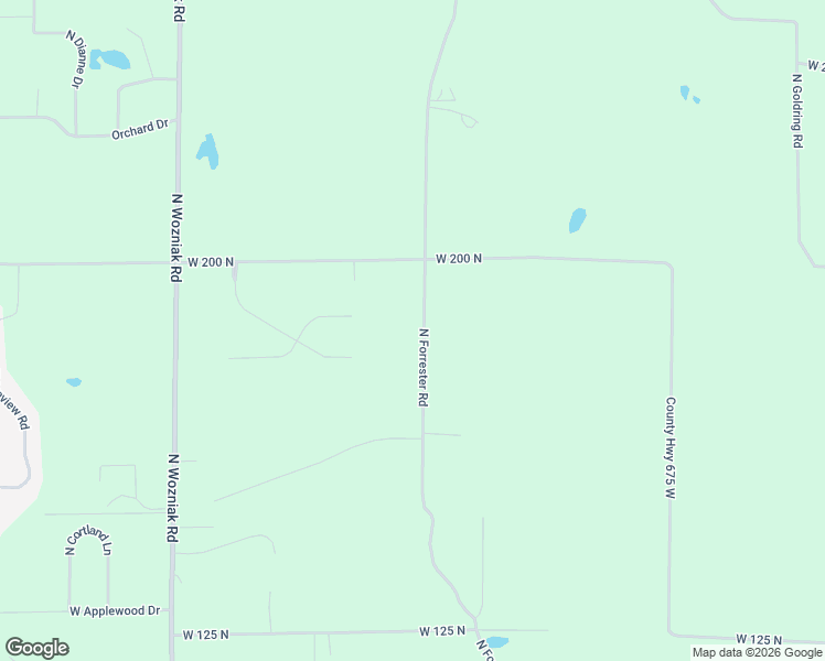 map of restaurants, bars, coffee shops, grocery stores, and more near 1731-1833 North Forrester Road in Michigan City