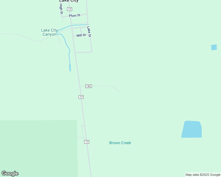 map of restaurants, bars, coffee shops, grocery stores, and more near 230 County Road 142 in Lake City