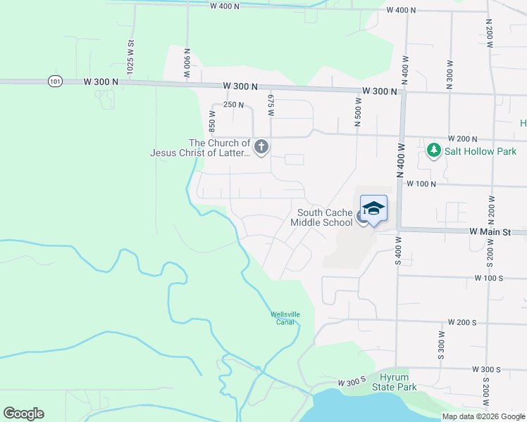 map of restaurants, bars, coffee shops, grocery stores, and more near 698 West 30 S in Hyrum