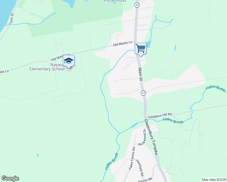 map of restaurants, bars, coffee shops, grocery stores, and more near 16 Old County Way in Portland