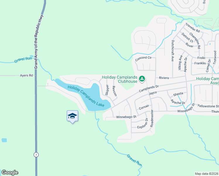 map of restaurants, bars, coffee shops, grocery stores, and more near 839 Skipper in Andover