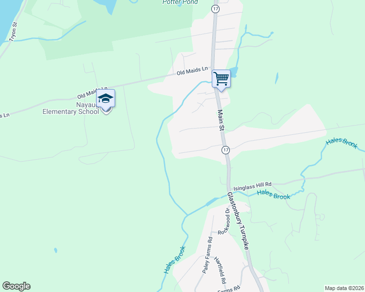 map of restaurants, bars, coffee shops, grocery stores, and more near 16 Old County Way in Portland
