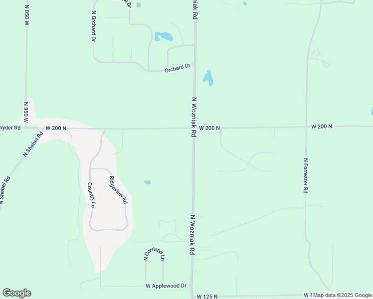 map of restaurants, bars, coffee shops, grocery stores, and more near 1882 North Wozniak Road in Michigan City