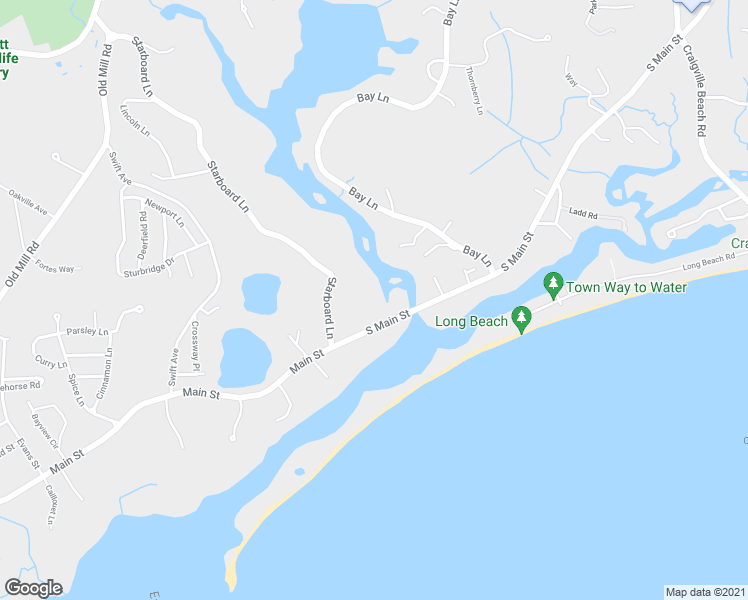 map of restaurants, bars, coffee shops, grocery stores, and more near 48 Main Street in Barnstable