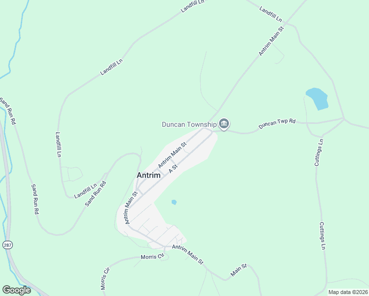 map of restaurants, bars, coffee shops, grocery stores, and more near 416 Main Street in Wellsboro