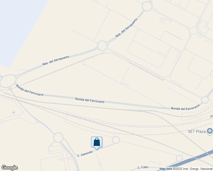 map of restaurants, bars, coffee shops, grocery stores, and more near 1 Calle Manfredonia in Zaragoza