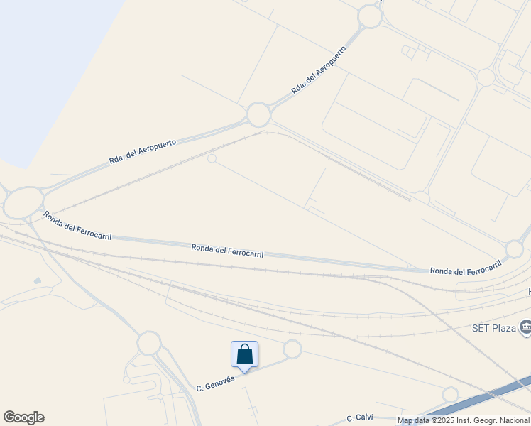 map of restaurants, bars, coffee shops, grocery stores, and more near 1 Calle Manfredonia in Zaragoza