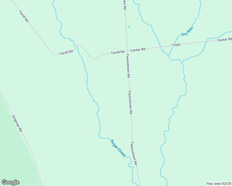 map of restaurants, bars, coffee shops, grocery stores, and more near 11851 Fauncetown Road in Townville