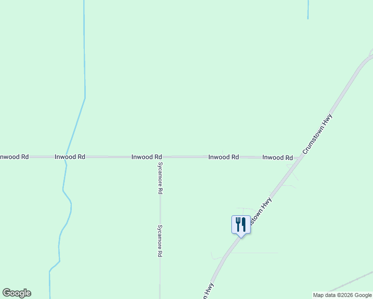 map of restaurants, bars, coffee shops, grocery stores, and more near 27688-27998 Inwood Road in North Liberty