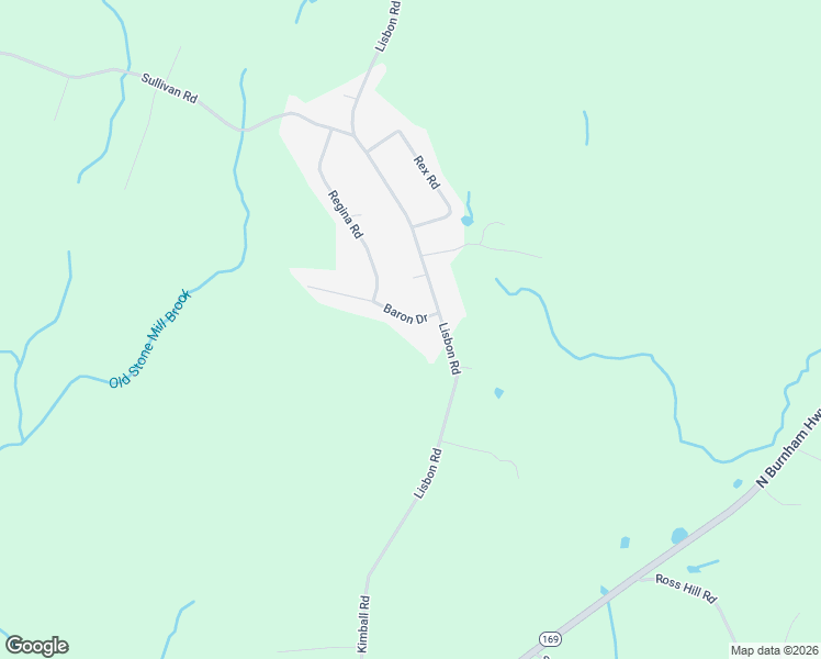 map of restaurants, bars, coffee shops, grocery stores, and more near 7 Baron Drive in Lisbon