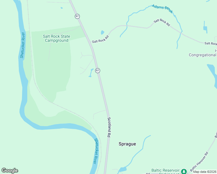 map of restaurants, bars, coffee shops, grocery stores, and more near 114 Scotland Road in Sprague