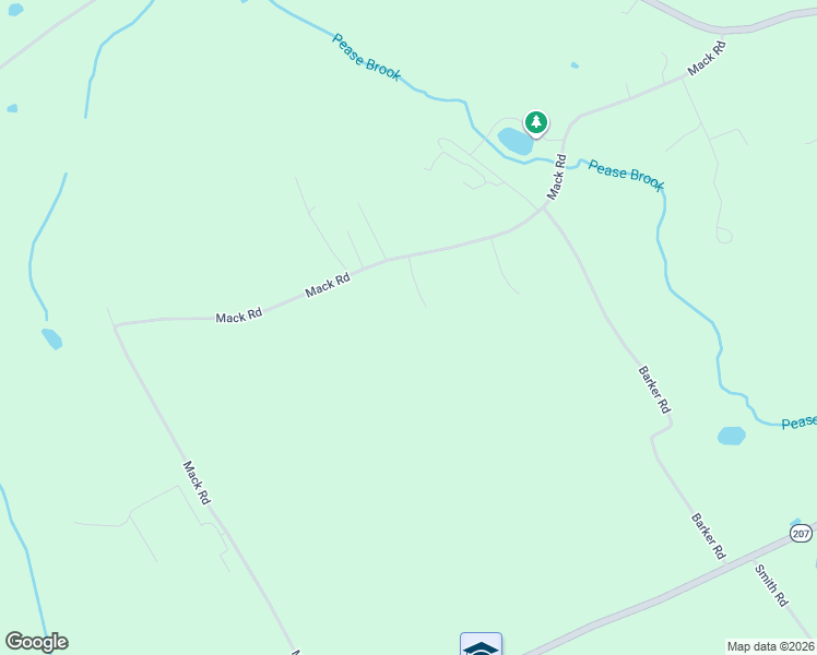 map of restaurants, bars, coffee shops, grocery stores, and more near 181 Mack Road in Lebanon