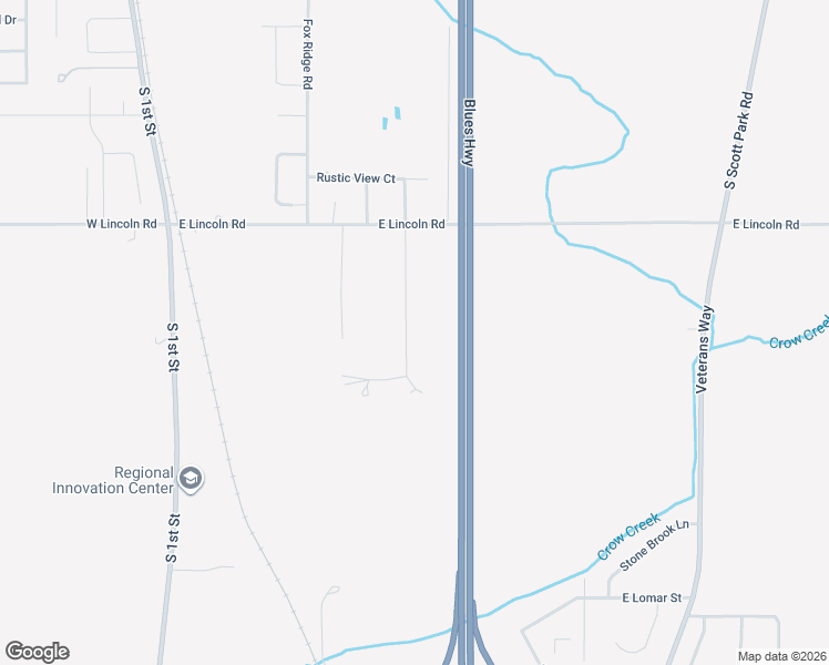 map of restaurants, bars, coffee shops, grocery stores, and more near 1807 South 11th Avenue in Eldridge