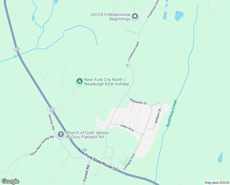 map of restaurants, bars, coffee shops, grocery stores, and more near 113 Freetown Highway in Wallkill