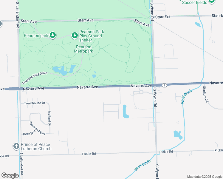 map of restaurants, bars, coffee shops, grocery stores, and more near 4718 Navarre Avenue in Oregon