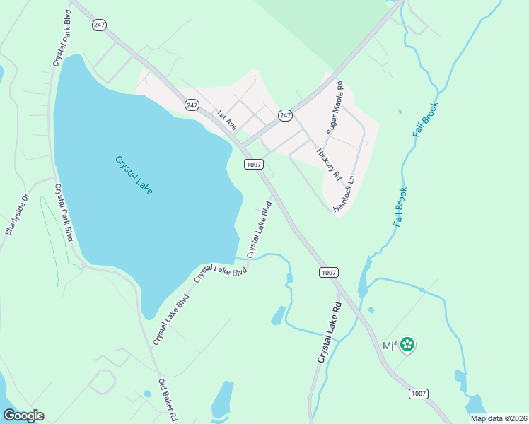 map of restaurants, bars, coffee shops, grocery stores, and more near 179 Crystal Lake Boulevard in Carbondale