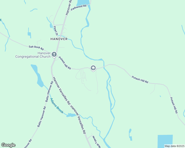 map of restaurants, bars, coffee shops, grocery stores, and more near 40 Potash Hill Road in Sprague