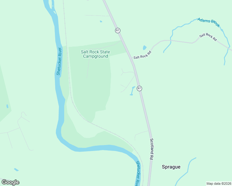 map of restaurants, bars, coffee shops, grocery stores, and more near 135 Scotland Road in Sprague