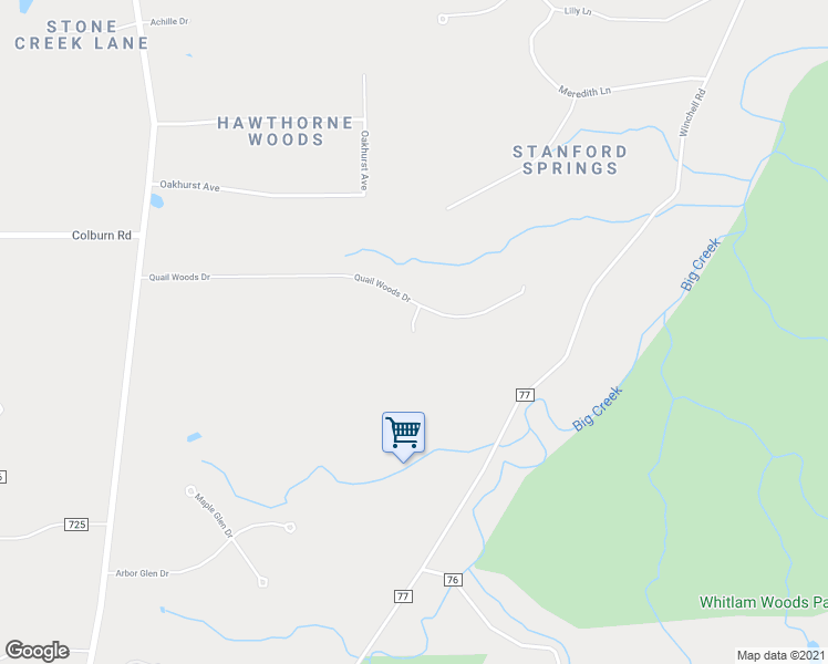 map of restaurants, bars, coffee shops, grocery stores, and more near 8599 Grouse Ridge Drive in Chardon
