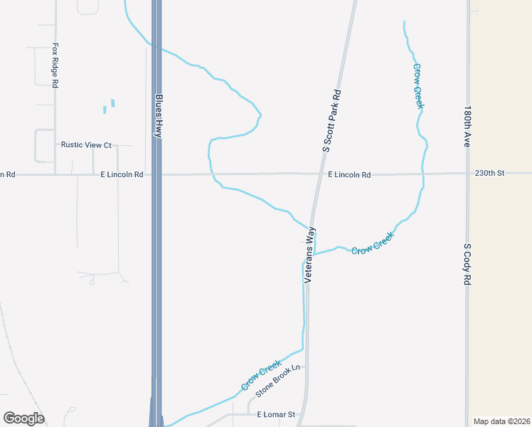 map of restaurants, bars, coffee shops, grocery stores, and more near 1850 South Scott Park Road in Eldridge