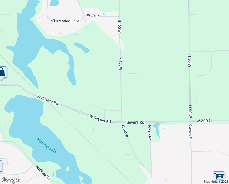 map of restaurants, bars, coffee shops, grocery stores, and more near 2202 North 100 West in La Porte