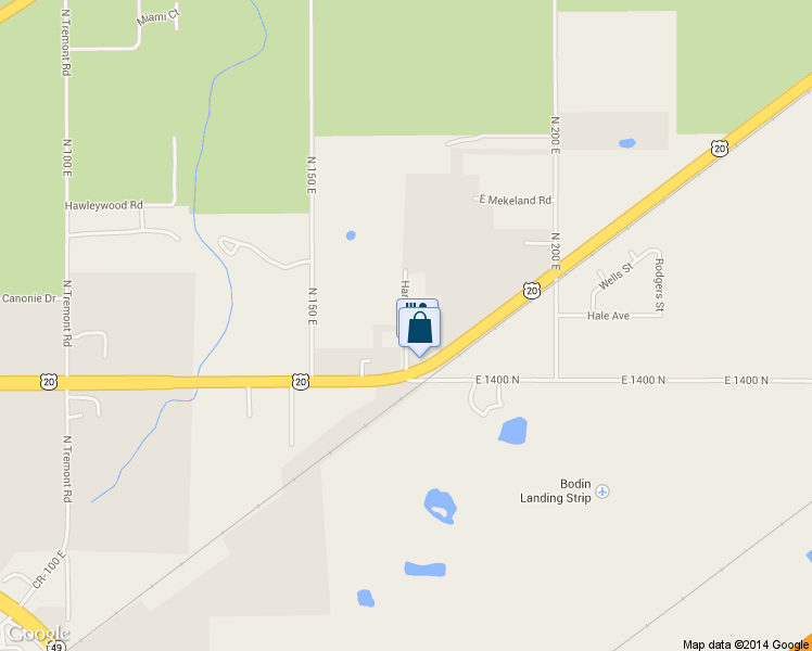 map of restaurants, bars, coffee shops, grocery stores, and more near Harrison Rd in Chesterton