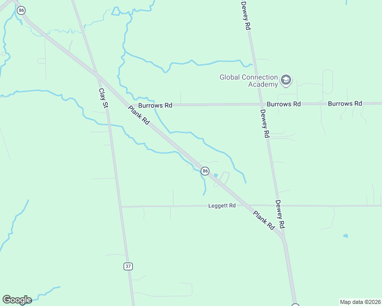 map of restaurants, bars, coffee shops, grocery stores, and more near 8521 Plank Road in Montville