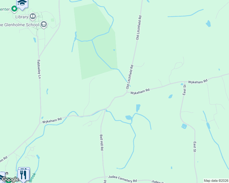 map of restaurants, bars, coffee shops, grocery stores, and more near 116 Wykeham Road in Washington