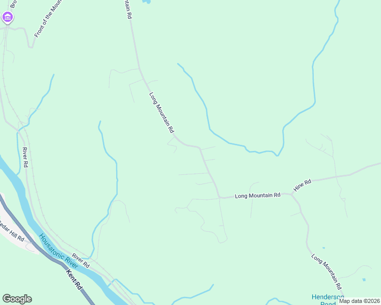 map of restaurants, bars, coffee shops, grocery stores, and more near 429 Long Mountain Road in New Milford