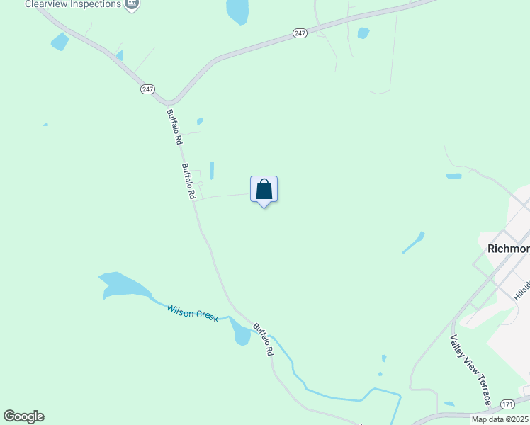 map of restaurants, bars, coffee shops, grocery stores, and more near 91 Buffalo Road in Forest City