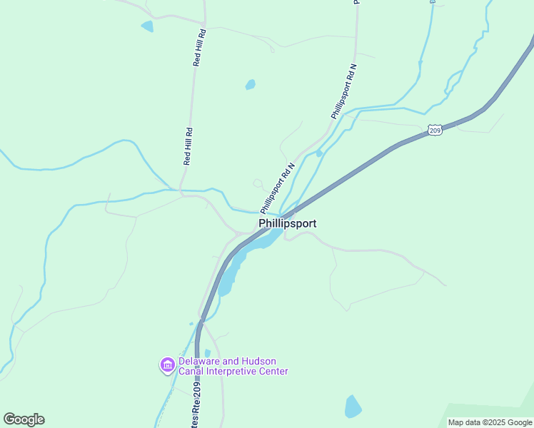 map of restaurants, bars, coffee shops, grocery stores, and more near 22 Phillipsport Road North in Wurtsboro