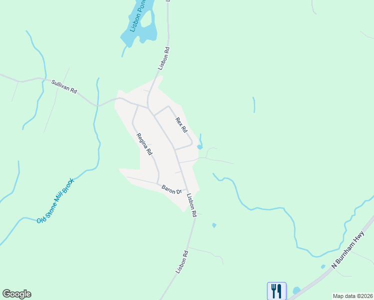 map of restaurants, bars, coffee shops, grocery stores, and more near 10 Rex Road in Lisbon