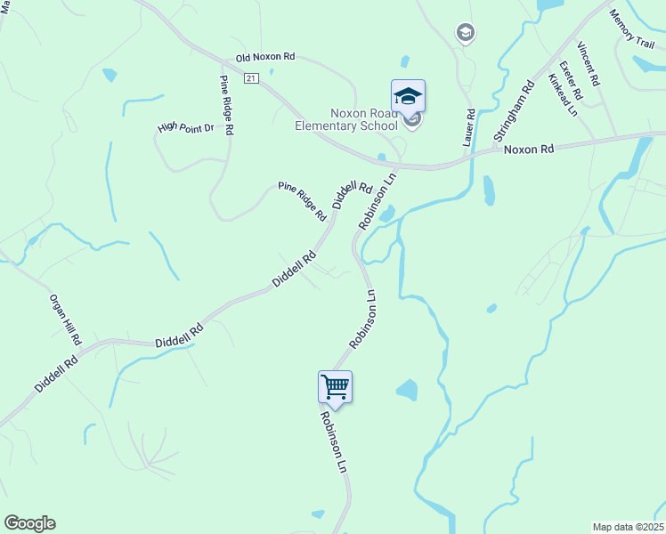 map of restaurants, bars, coffee shops, grocery stores, and more near 322 Diddell Road in Poughkeepsie