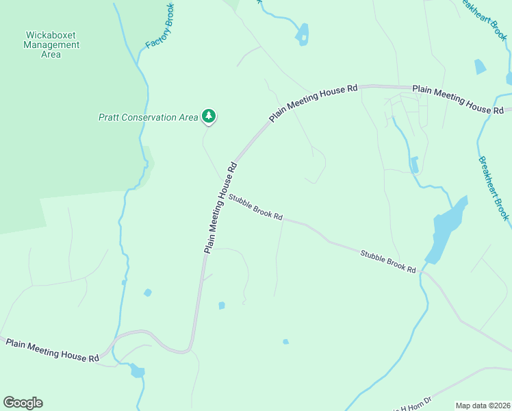 map of restaurants, bars, coffee shops, grocery stores, and more near 29 Stubble Brook Road in West Greenwich