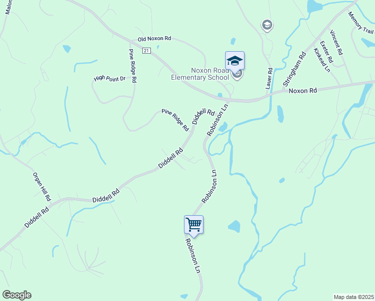 map of restaurants, bars, coffee shops, grocery stores, and more near 322 Diddell Road in Poughkeepsie
