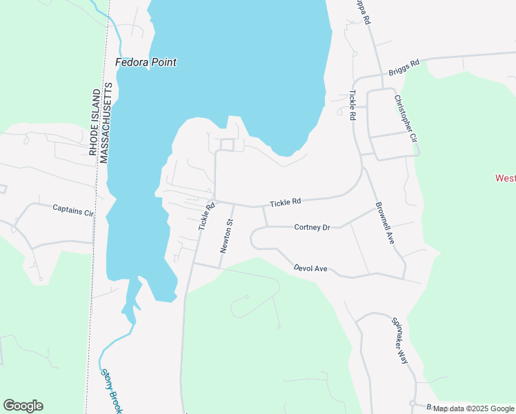 map of restaurants, bars, coffee shops, grocery stores, and more near 217V Tickle Road in Westport