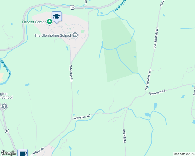 map of restaurants, bars, coffee shops, grocery stores, and more near 20 Sabbaday Lane in Washington