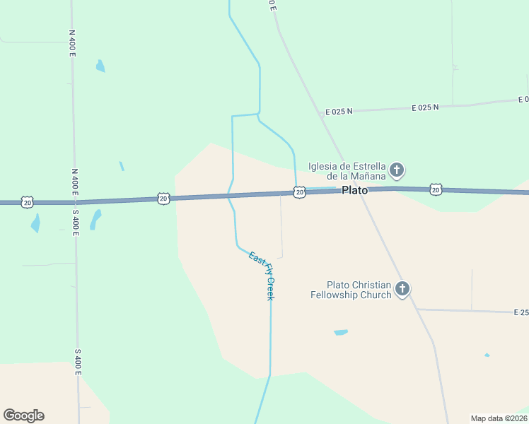 map of restaurants, bars, coffee shops, grocery stores, and more near 4610 U.S. 20 in LaGrange