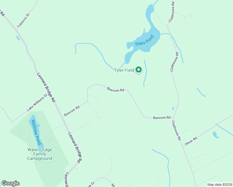 map of restaurants, bars, coffee shops, grocery stores, and more near 111 Bascom Road in Lebanon