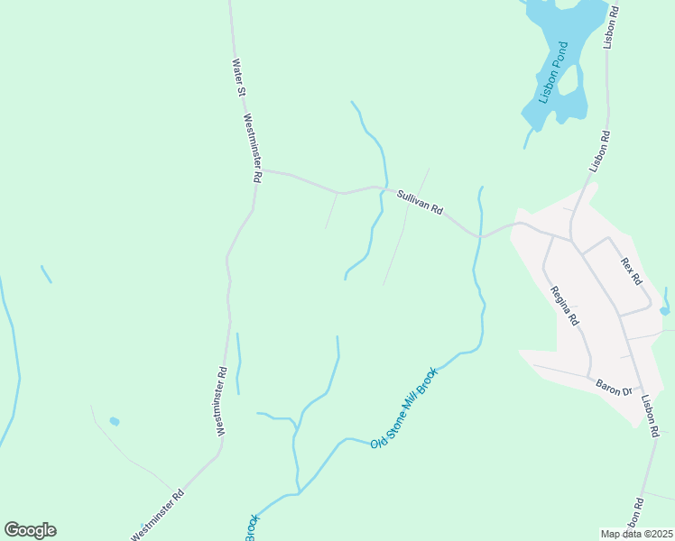 map of restaurants, bars, coffee shops, grocery stores, and more near 93 Sullivan Road in Lisbon