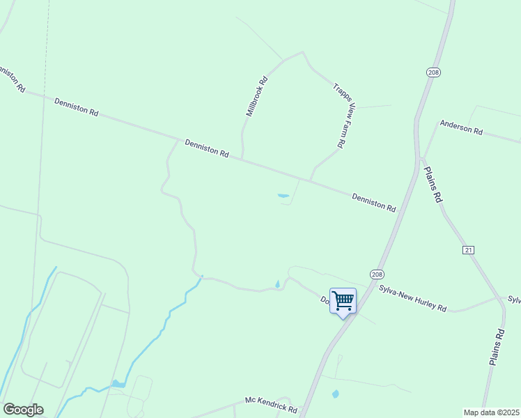 map of restaurants, bars, coffee shops, grocery stores, and more near 28 Traphagen Lane in Wallkill