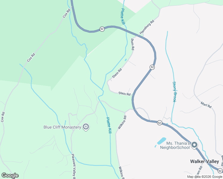 map of restaurants, bars, coffee shops, grocery stores, and more near 50 Stein Road in Pine Bush