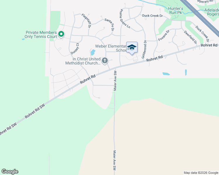 map of restaurants, bars, coffee shops, grocery stores, and more near 4013 Kessler Road Southwest in Iowa City