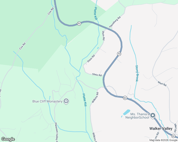 map of restaurants, bars, coffee shops, grocery stores, and more near 50 Stein Road in Pine Bush