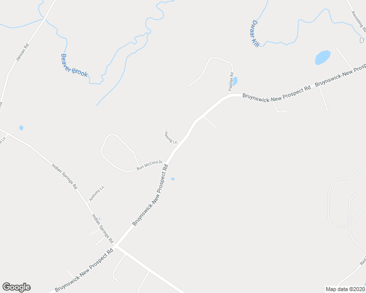 map of restaurants, bars, coffee shops, grocery stores, and more near 2867 New Prospect Road in Pine Bush